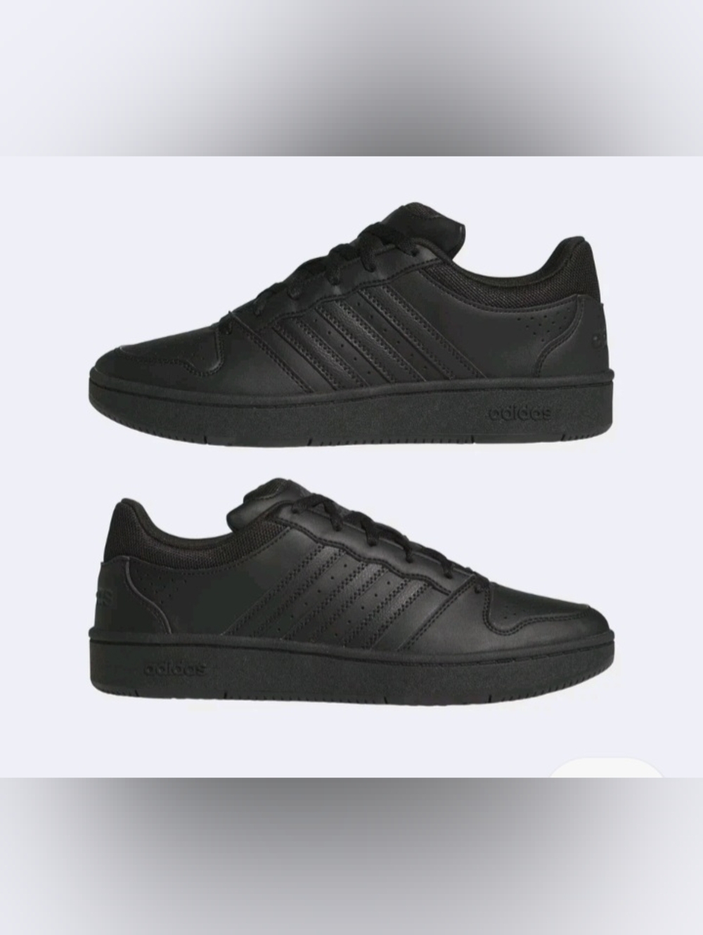 Adidas Courtblock Mens Size 12.0 Classic Fashion Sneakers Trainers IF6449 Black
